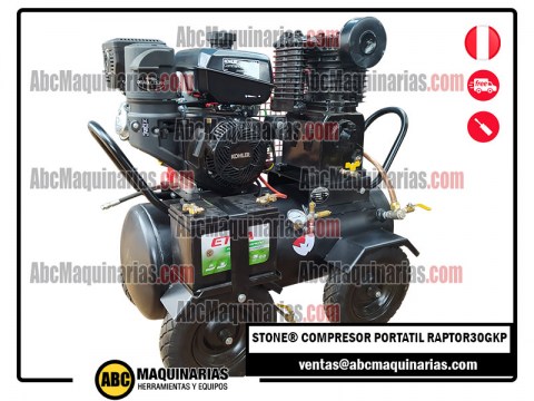 compresor-doble-etapa-portatil-kohler-gasolinero-gasolina-ch440-stone